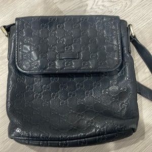 Genuine black Gucci Crossbody